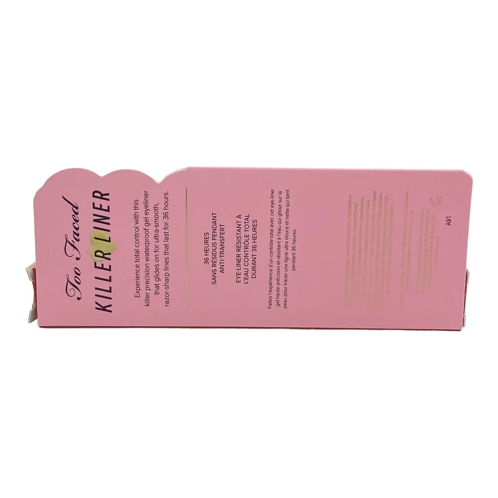 Too Faced Killer Gingerbread Liner Total Control 36 Hour Waterproof Eyeliner NIB